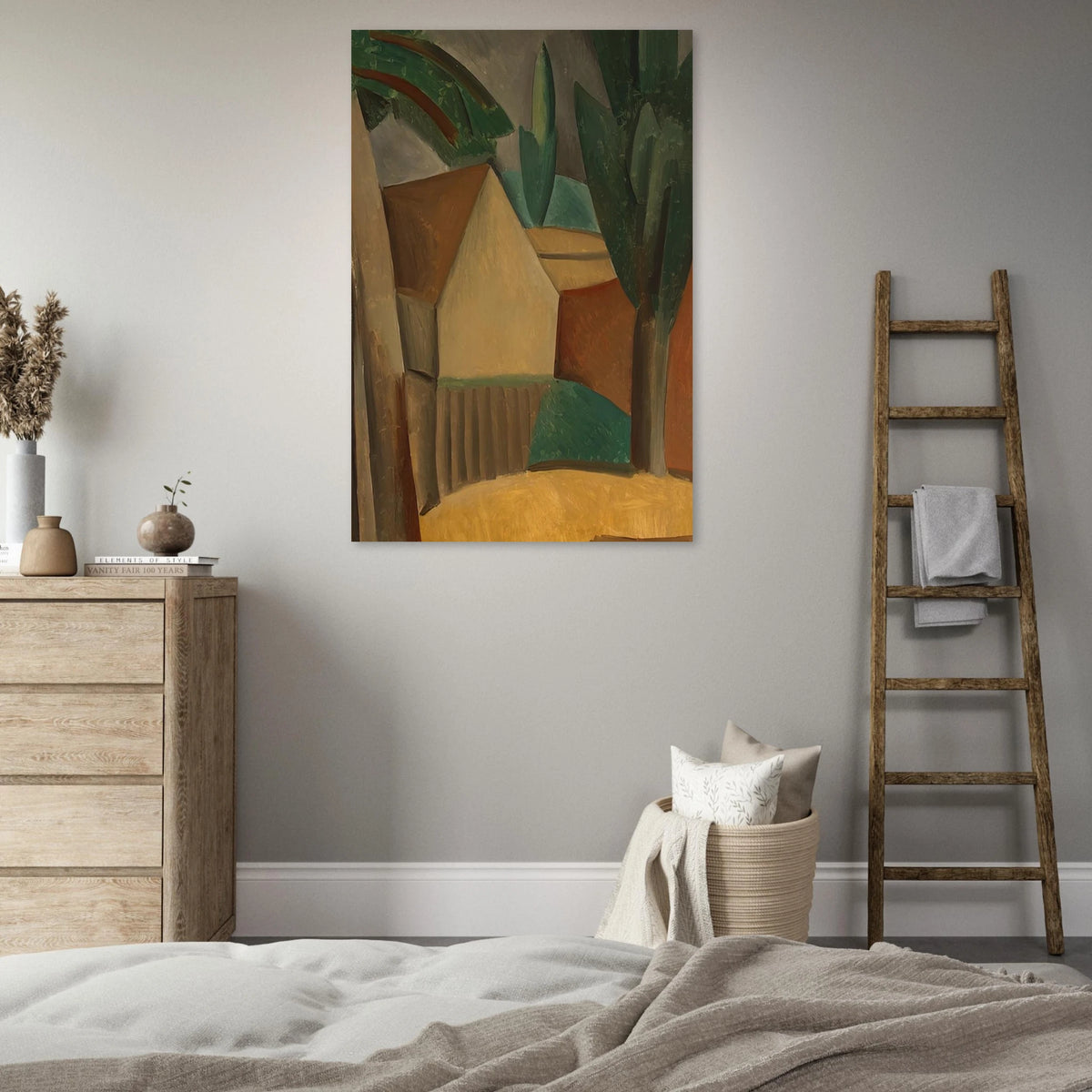 House in a Garden - 1908 Poster | Pablo Picasso Poster | Pablo Picasso Shop