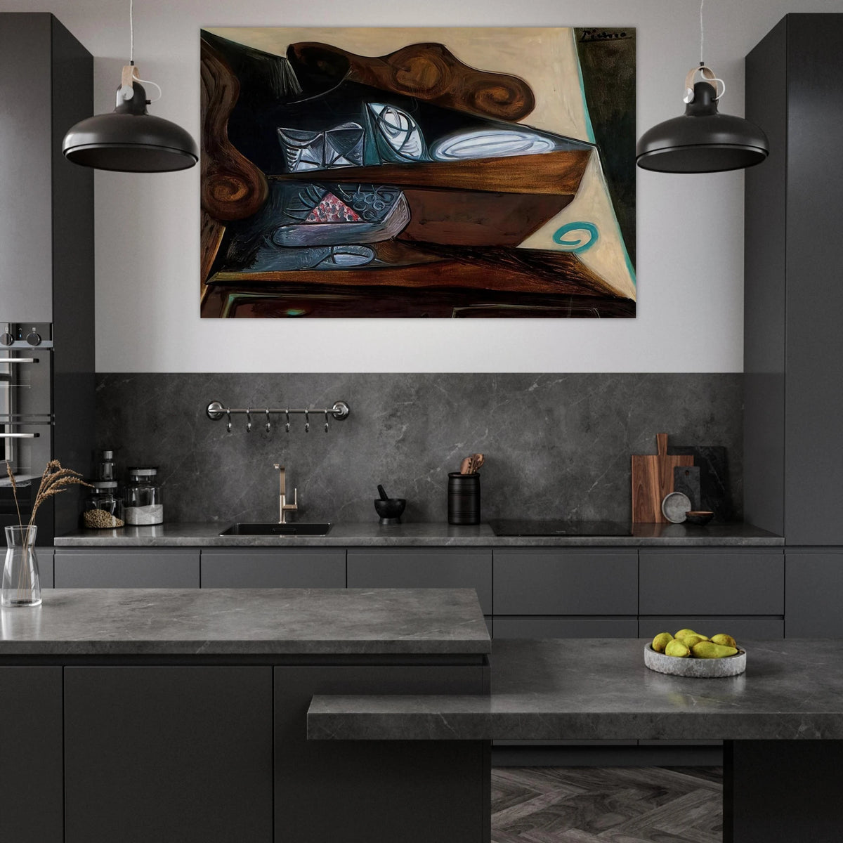 The buffet of  Catalan  Poster | Pablo Picasso Poster | Pablo Picasso Shop