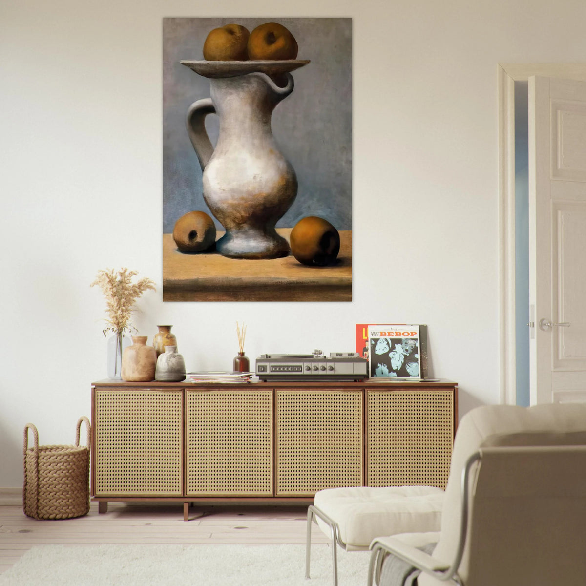 Still life with pitcher and apples Poster | Pablo Picasso Poster | Pablo Picasso Shop