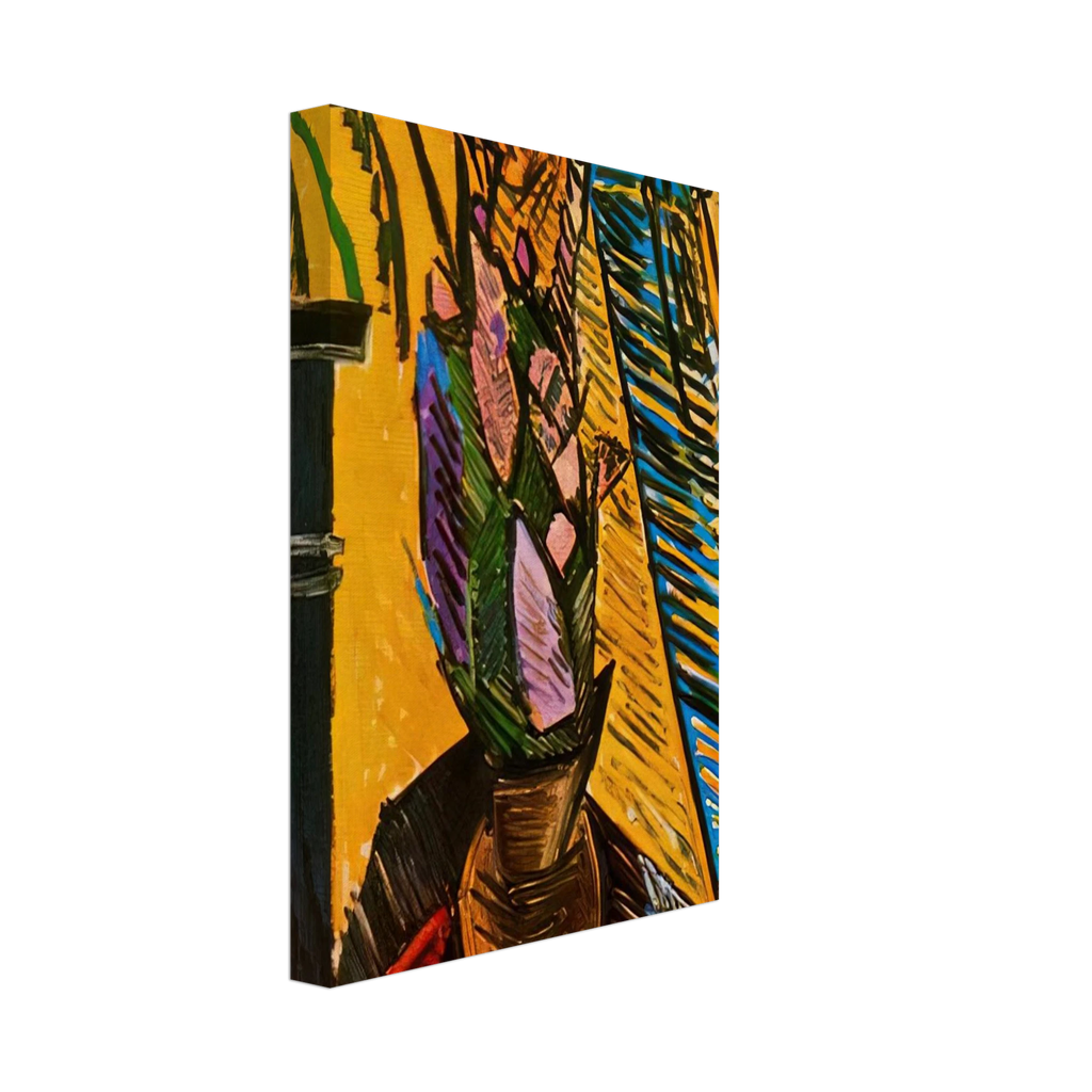 Flowers on the table Canvas | Pablo Picasso Canvas | Pablo Picasso Shop