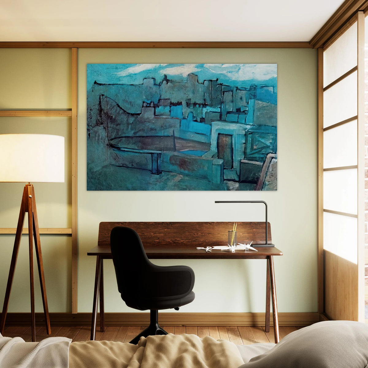The roofs of Barcelona Poster | Pablo Picasso Poster | Pablo Picasso Shop