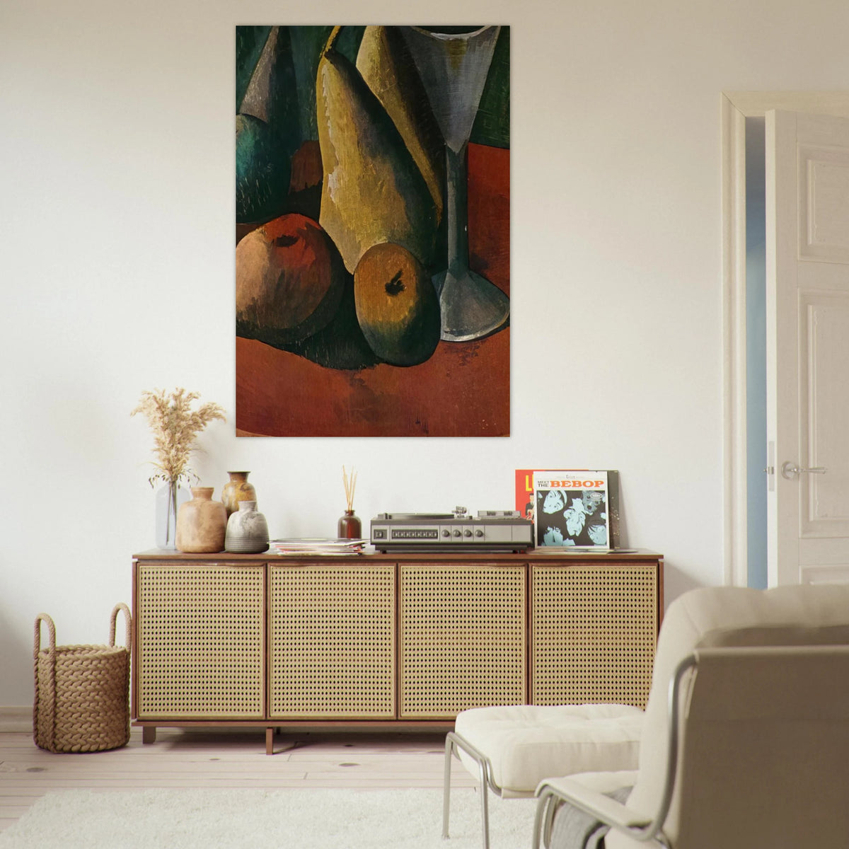 Glass and fruits Poster | Pablo Picasso Poster | Pablo Picasso Shop
