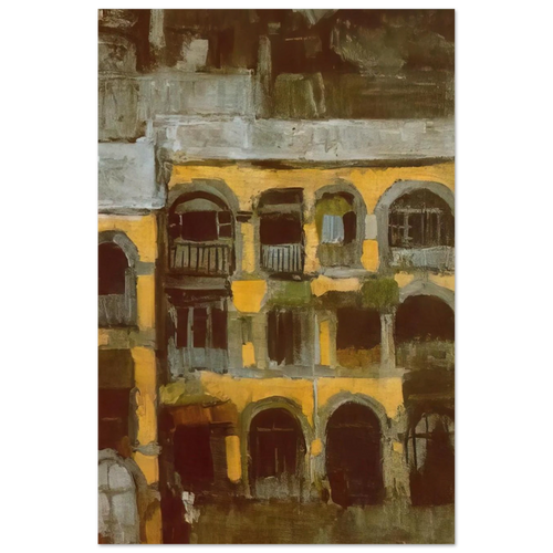 A blue house Poster | Pablo Picasso Poster | Pablo Picasso Shop