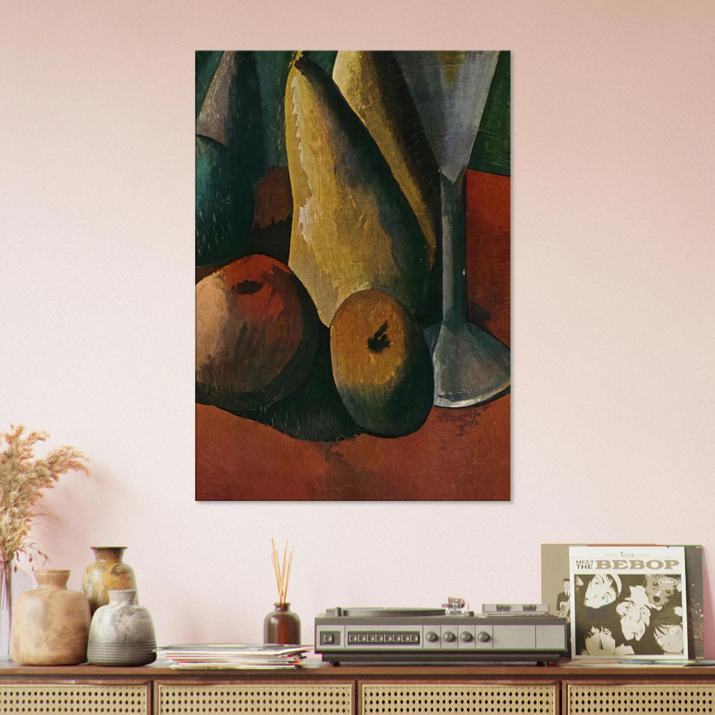 Glass and fruits Canvas | Pablo Picasso Canvas | Pablo Picasso Shop