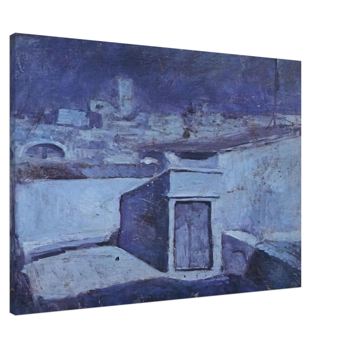 The roofs of Barcelona in the moonlight Canvas | Pablo Picasso Canvas | Pablo Picasso Shop