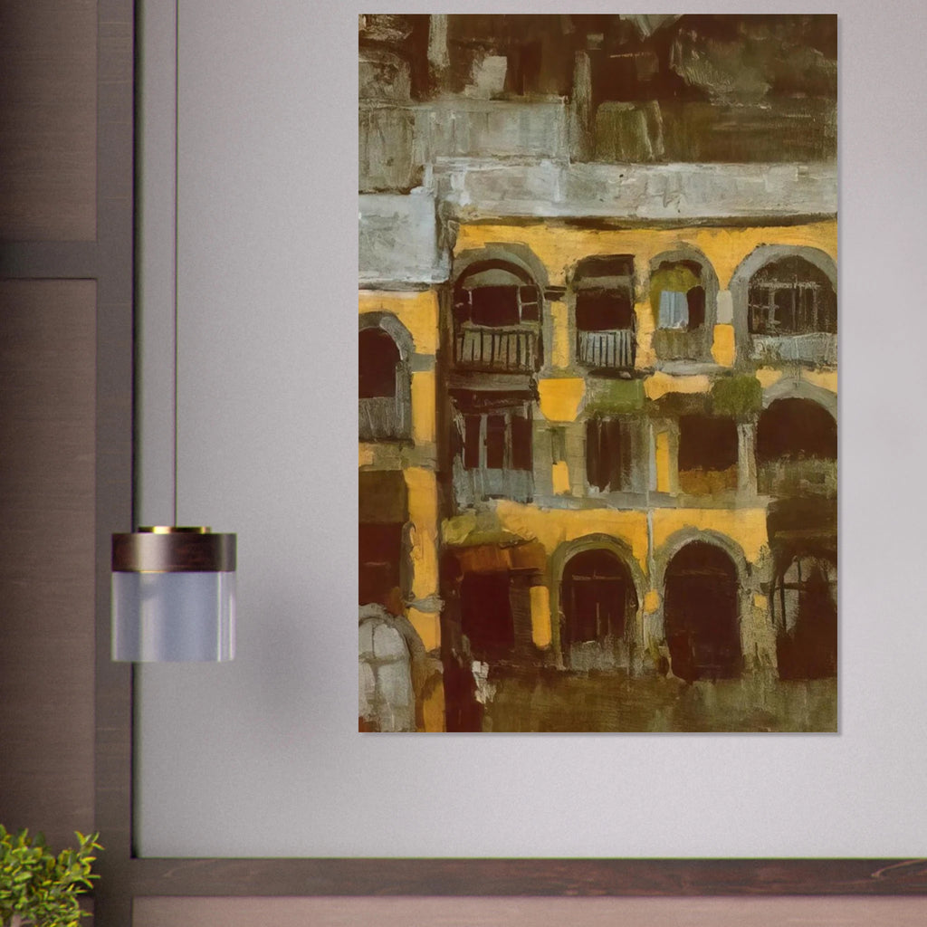 A blue house Poster | Pablo Picasso Poster | Pablo Picasso Shop