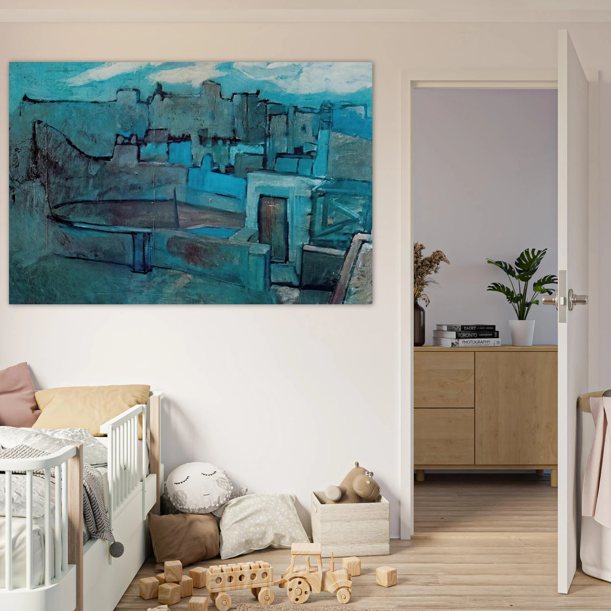 The roofs of Barcelona Poster | Pablo Picasso Poster | Pablo Picasso Shop