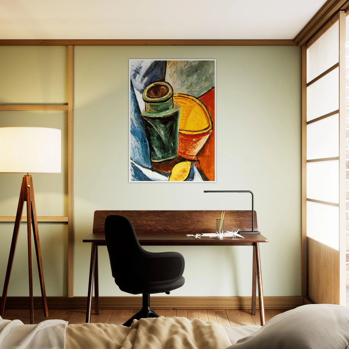 Still life with lemons Framed Poster | Pablo Picasso Framed Prints Wall Art | Pablo Picasso Shop
