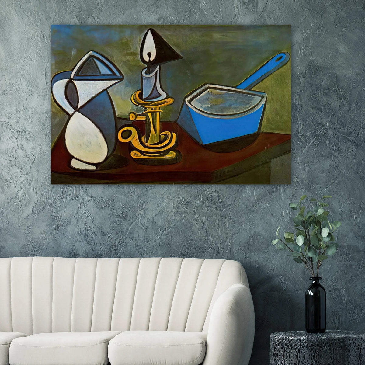 Jug, candle and enamel pan - 1945 Poster | Pablo Picasso Poster | Pablo Picasso Shop
