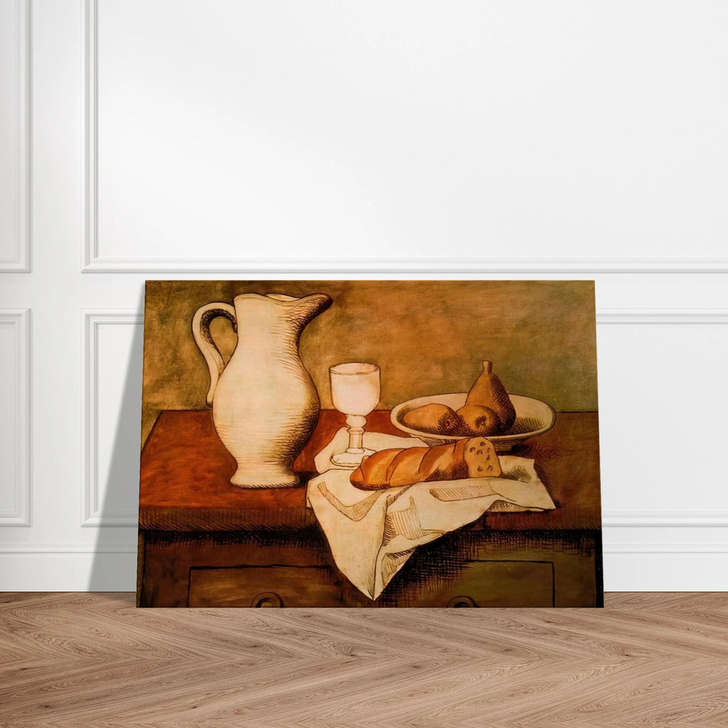 Still life with jug and bread - 1921 Canvas | Pablo Picasso Canvas | Pablo Picasso Shop