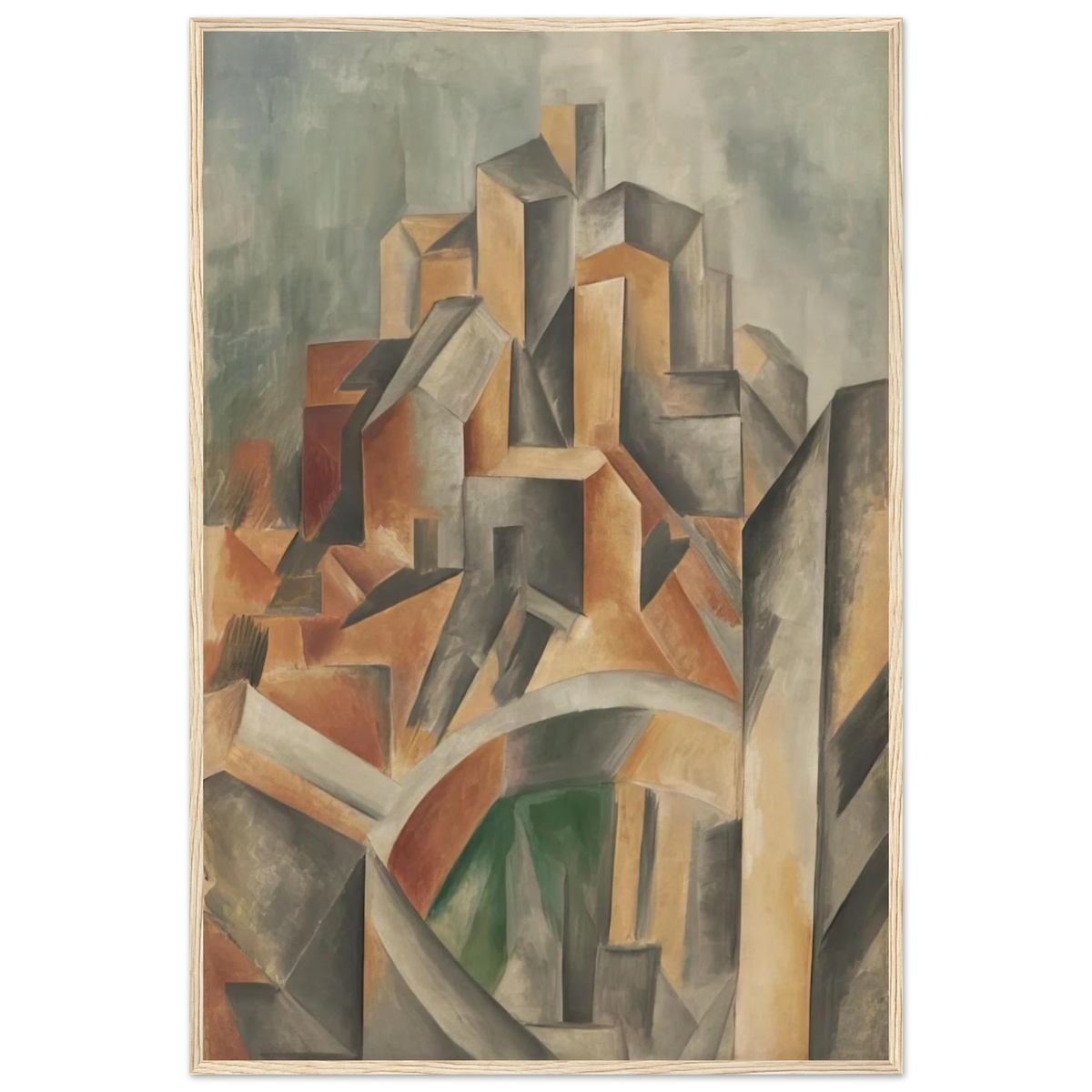 The Reservoir, Horta de Ebro Framed Poster | Pablo Picasso Framed Prints Wall Art | Pablo Picasso Shop