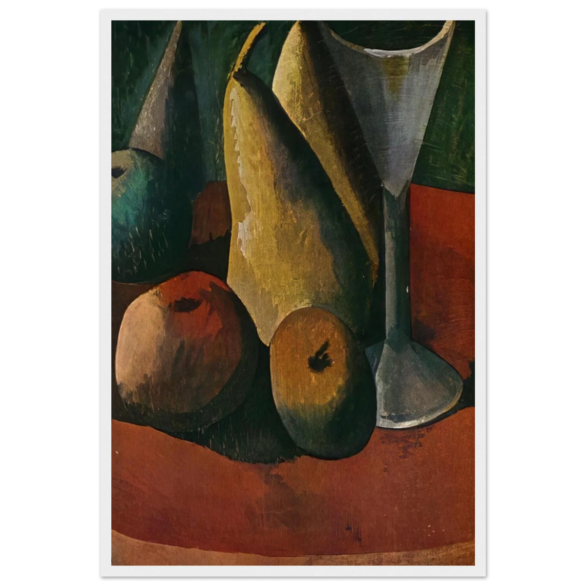 Glass and fruits Framed Poster | Pablo Picasso Framed Prints Wall Art | Pablo Picasso Shop