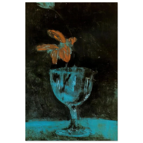 A blue vase - 1903 Poster | Pablo Picasso Poster | Pablo Picasso Shop