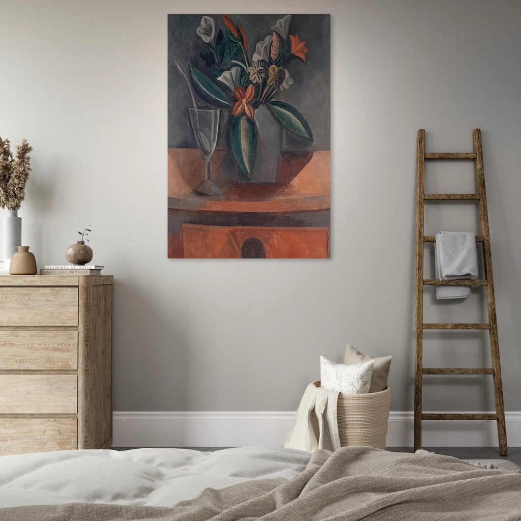 Flowers in a Grey Jar - 1908 Poster | Pablo Picasso Poster | Pablo Picasso Shop