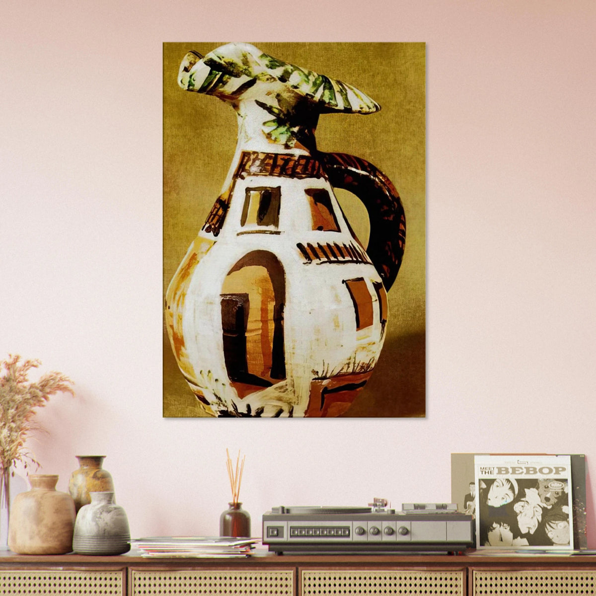 Jug with handle Canvas | Pablo Picasso Canvas | Pablo Picasso Shop