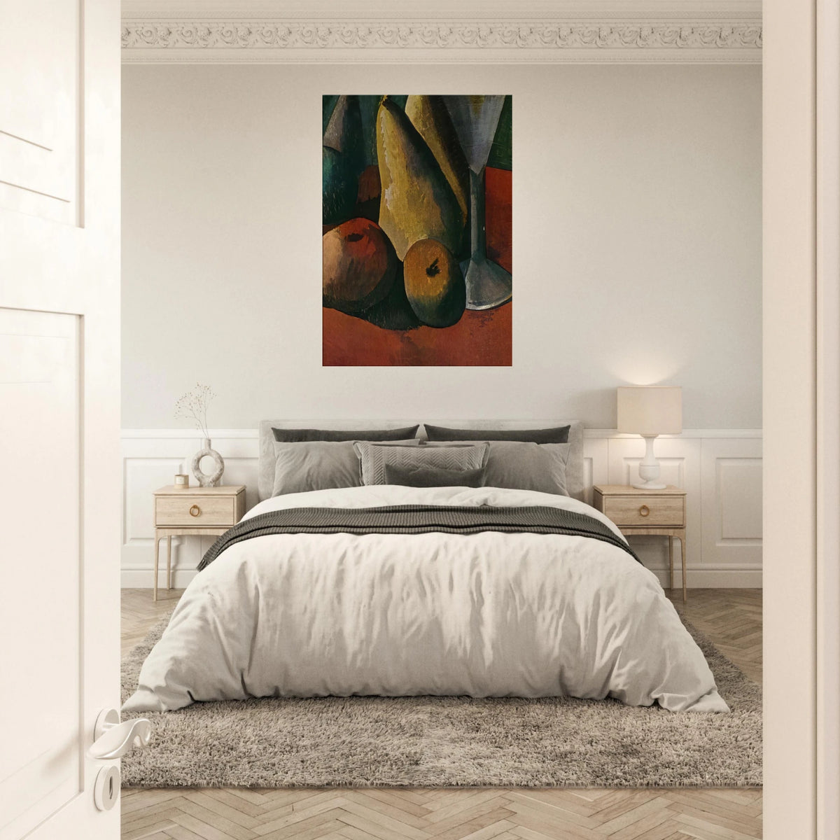 Glass and fruits Canvas | Pablo Picasso Canvas | Pablo Picasso Shop