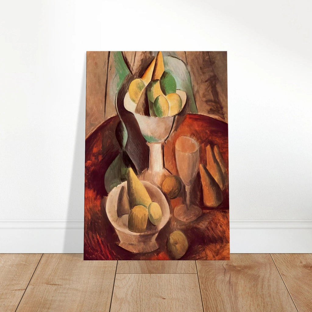 Fruit in a Vase - 1909 Canvas | Pablo Picasso Canvas | Pablo Picasso Shop