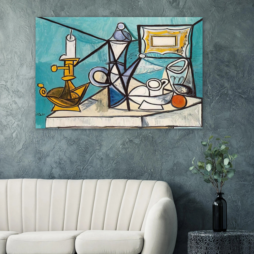 Still life with lamp - 1944 Poster | Pablo Picasso Poster | Pablo Picasso Shop
