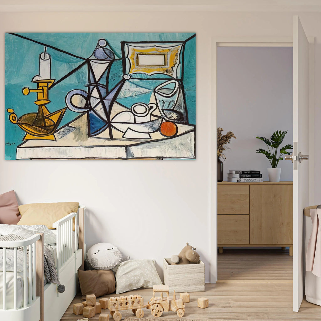 Still life with lamp - 1944 Poster | Pablo Picasso Poster | Pablo Picasso Shop