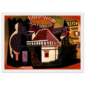 Landscape of Juan-les-Pins Framed Poster | Pablo Picasso Framed Prints Wall Art | Pablo Picasso Shop
