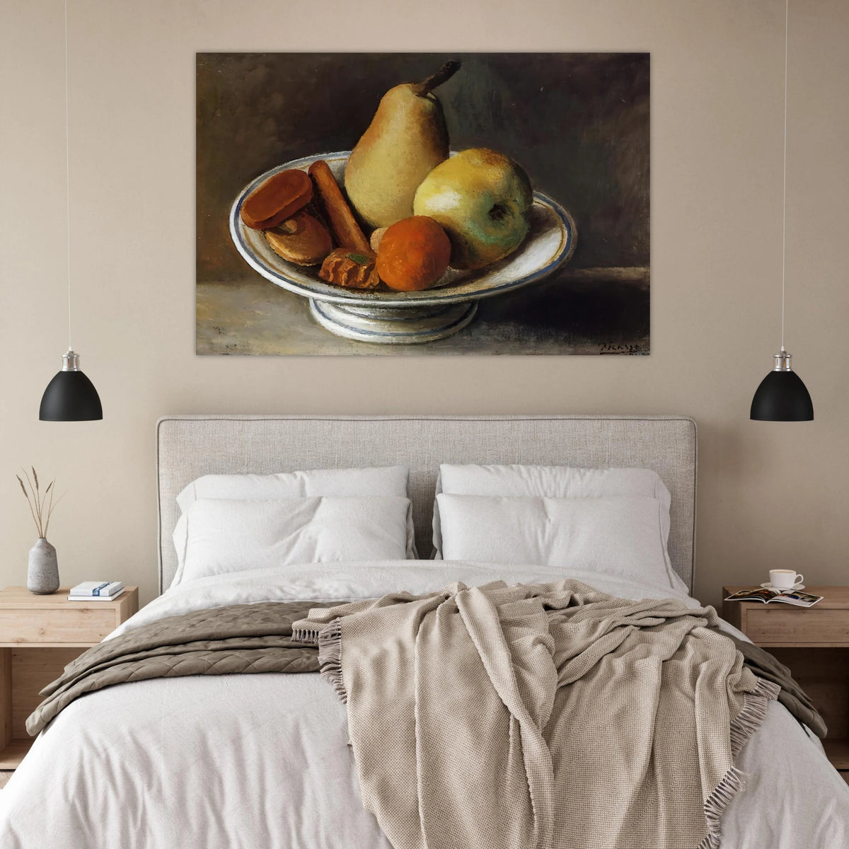 Fruit Bowl with Fruit - 1918 Poster | Pablo Picasso Poster | Pablo Picasso Shop