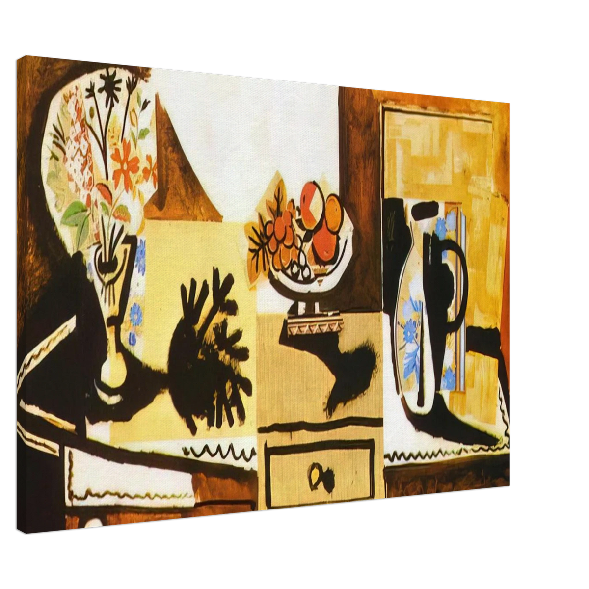 Still life on the dresser Canvas | Pablo Picasso Canvas | Pablo Picasso Shop