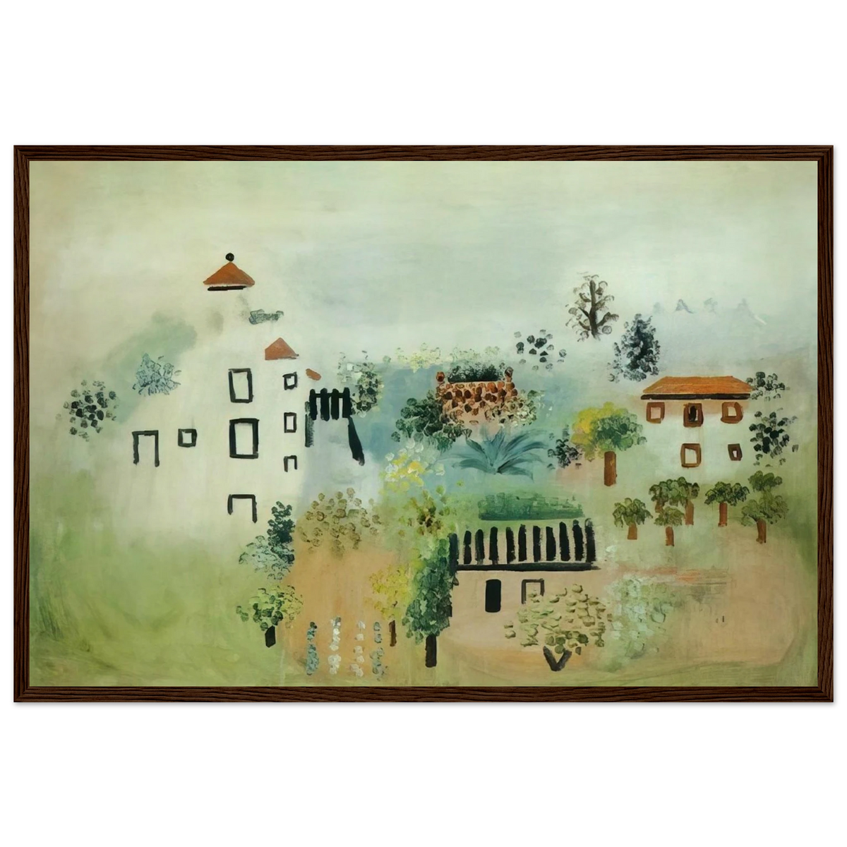 Landscape Framed Poster | Pablo Picasso Framed Prints Wall Art | Pablo Picasso Shop