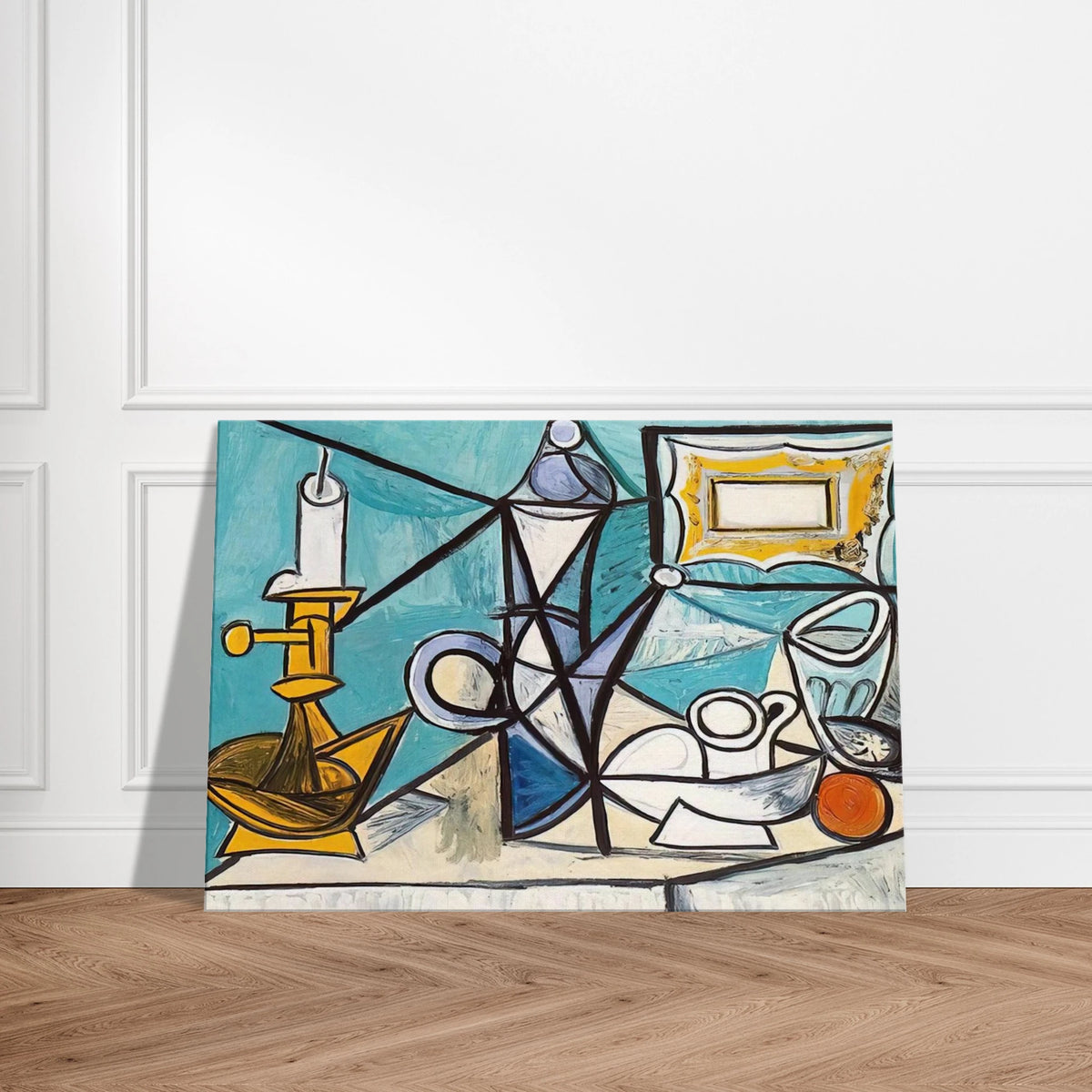 Still life with lamp - 1944 Canvas | Pablo Picasso Canvas | Pablo Picasso Shop
