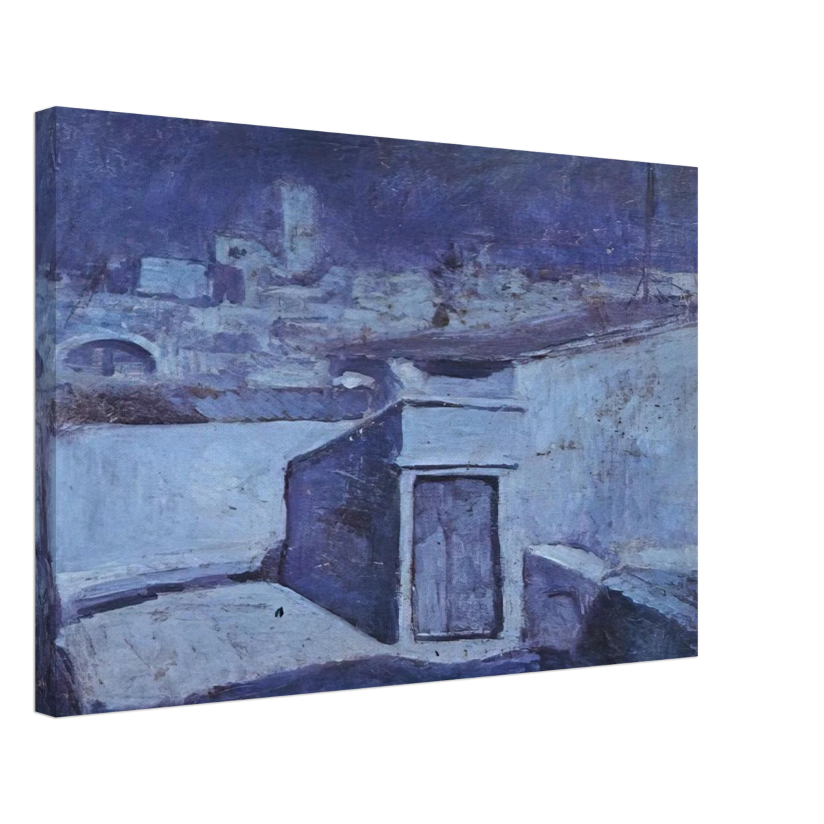 The roofs of Barcelona in the moonlight Canvas | Pablo Picasso Canvas | Pablo Picasso Shop