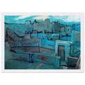 The roofs of Barcelona Framed Poster | Pablo Picasso Framed Prints Wall Art | Pablo Picasso Shop