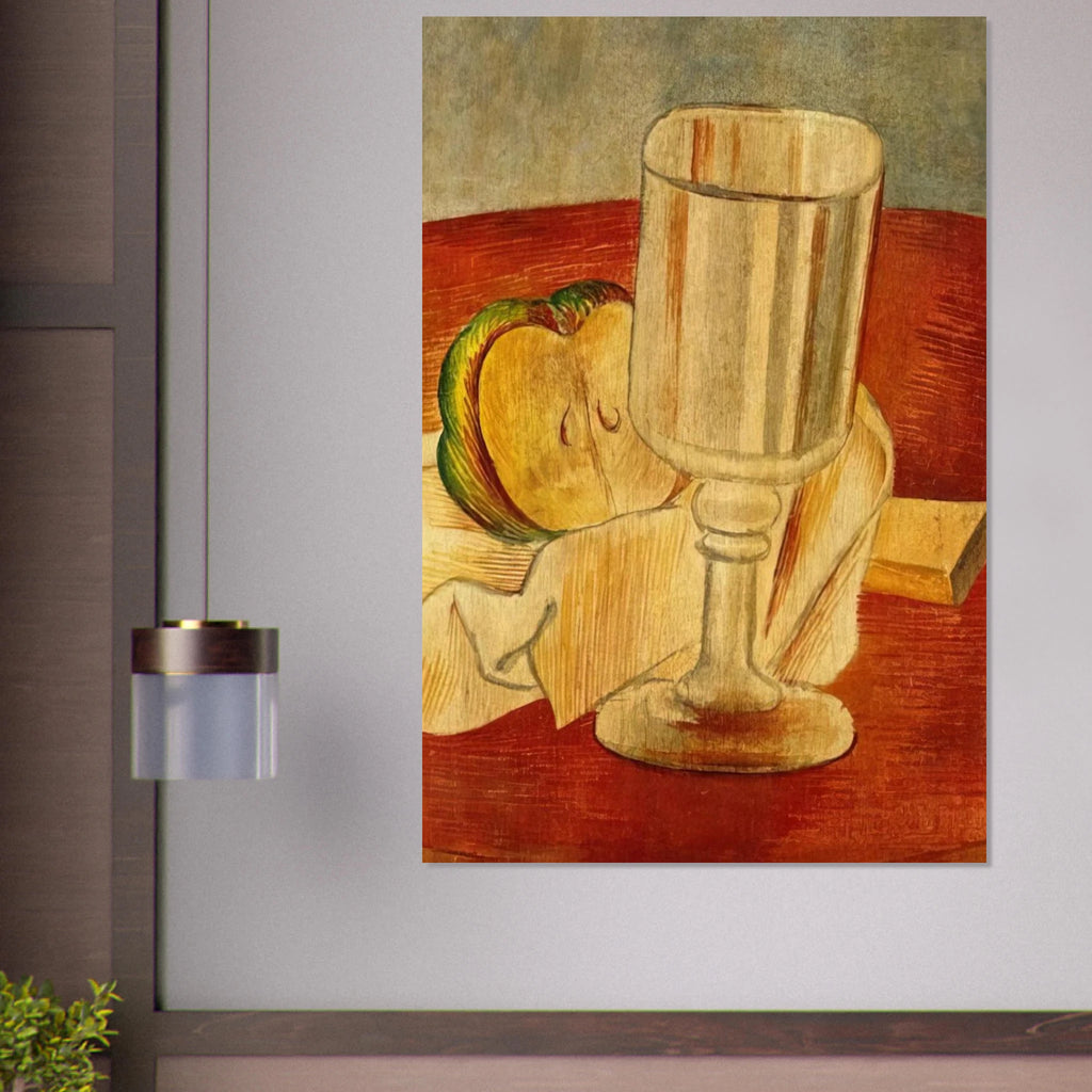 Still life with Gobleet - 1914 Poster | Pablo Picasso Poster | Pablo Picasso Shop