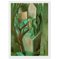 House in the garden Framed Poster | Pablo Picasso Framed Prints Wall Art | Pablo Picasso Shop