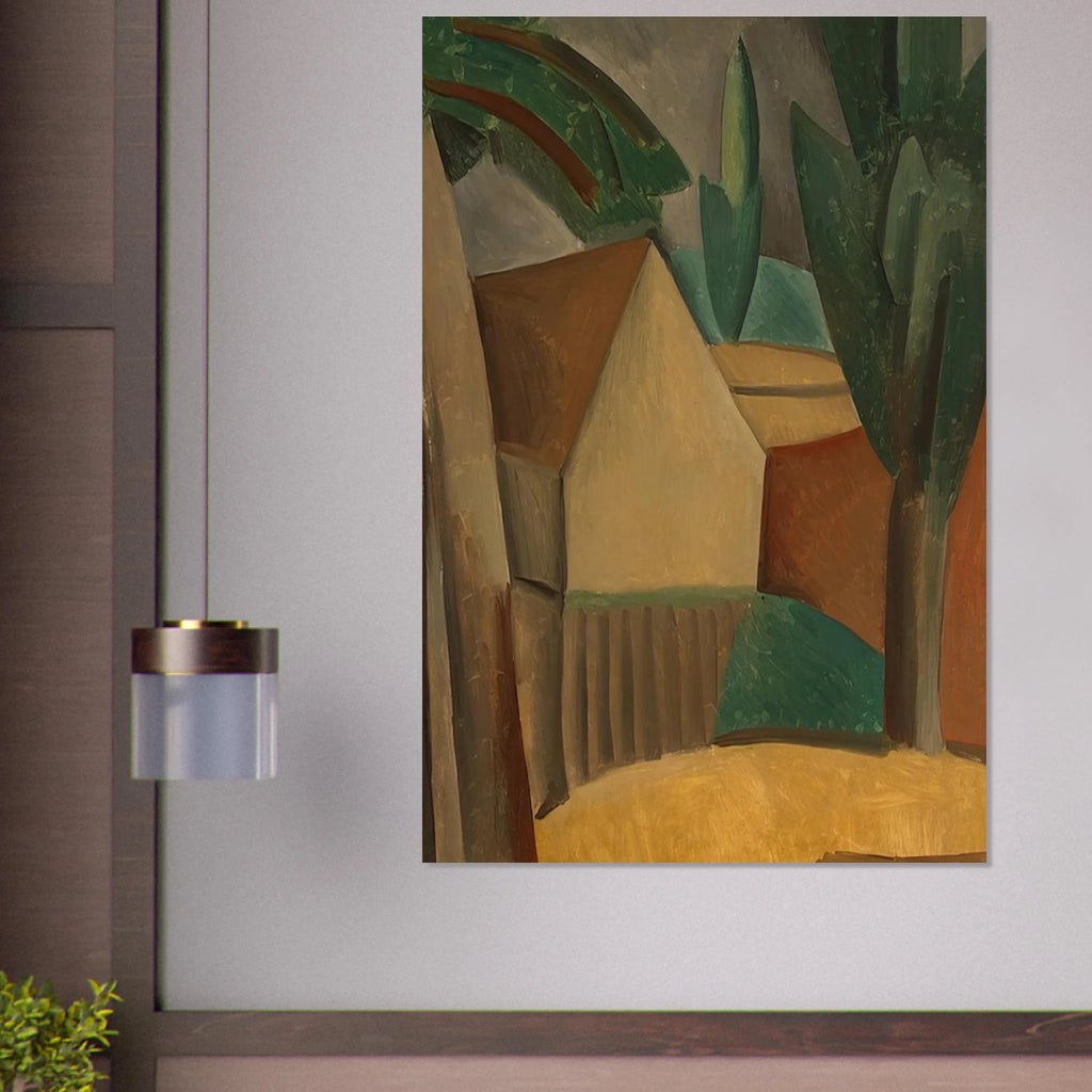 House in a Garden - 1908 Poster | Pablo Picasso Poster | Pablo Picasso Shop