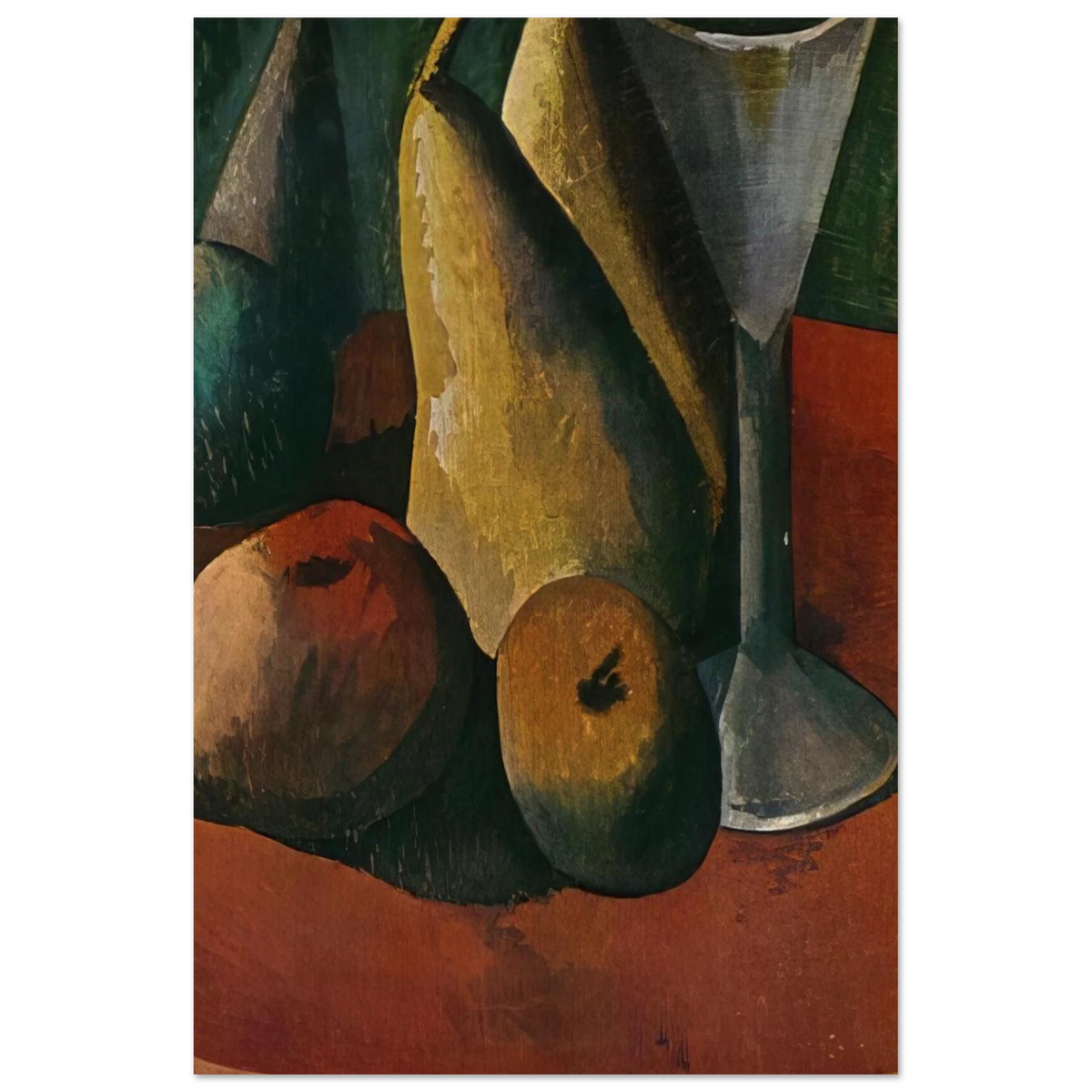 Glass and fruits Poster | Pablo Picasso Poster | Pablo Picasso Shop