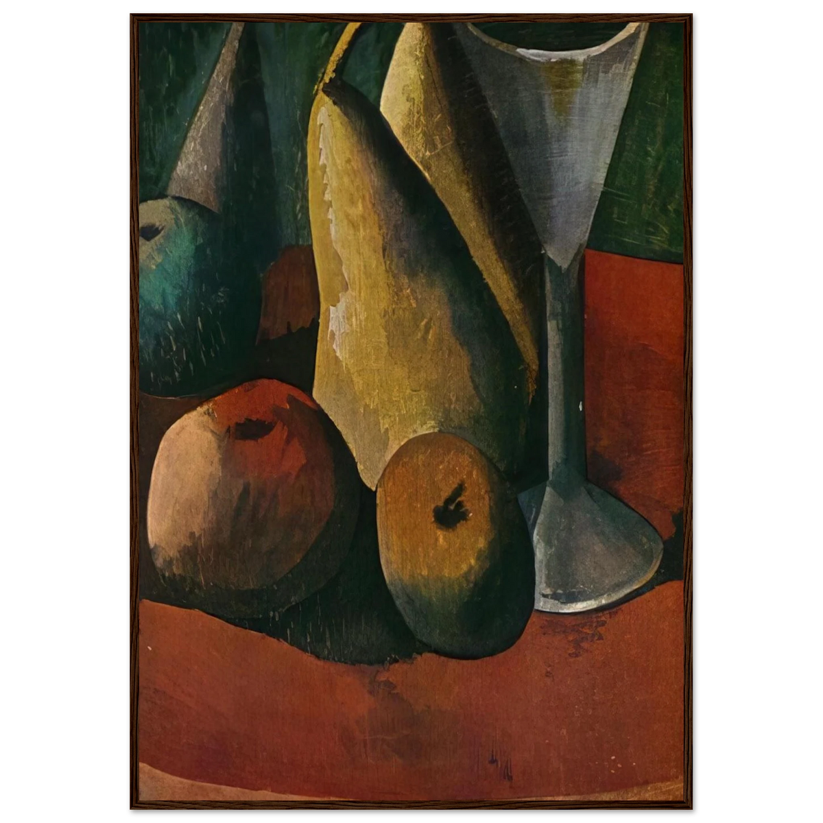 Glass and fruits Framed Poster | Pablo Picasso Framed Prints Wall Art | Pablo Picasso Shop