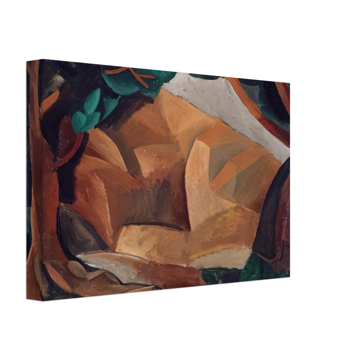 Paysage aux deux figures - 1908  France Canvas | Pablo Picasso Canvas | Pablo Picasso Shop