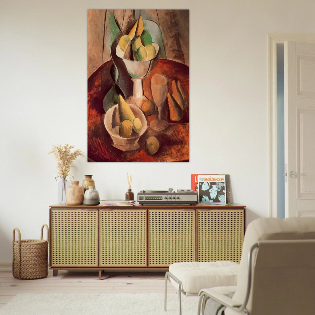 Fruit in a Vase - 1909 Poster | Pablo Picasso Poster | Pablo Picasso Shop
