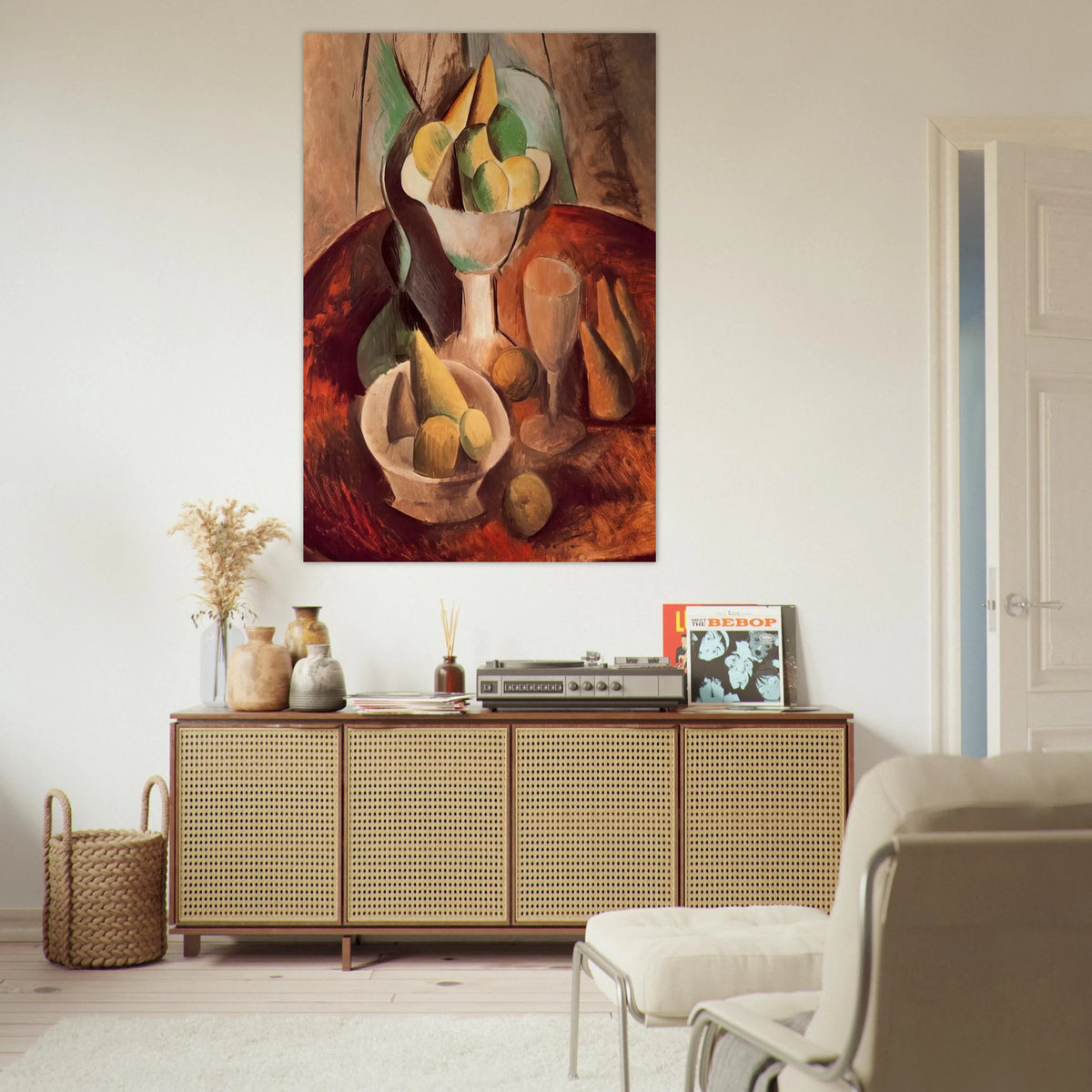 Fruit in a Vase - 1909 Poster | Pablo Picasso Poster | Pablo Picasso Shop