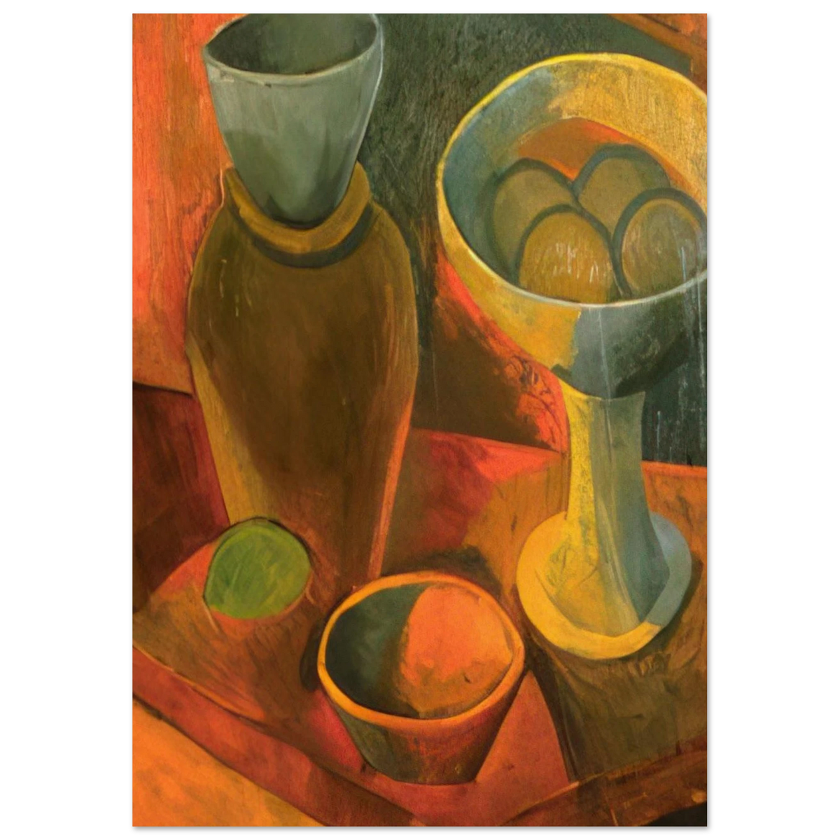 Jug and fruit dish Poster | Pablo Picasso Poster | Pablo Picasso Shop