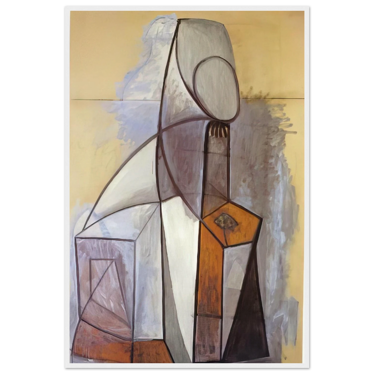 Composition - 1946 Framed Poster | Pablo Picasso Framed Prints Wall Art | Pablo Picasso Shop