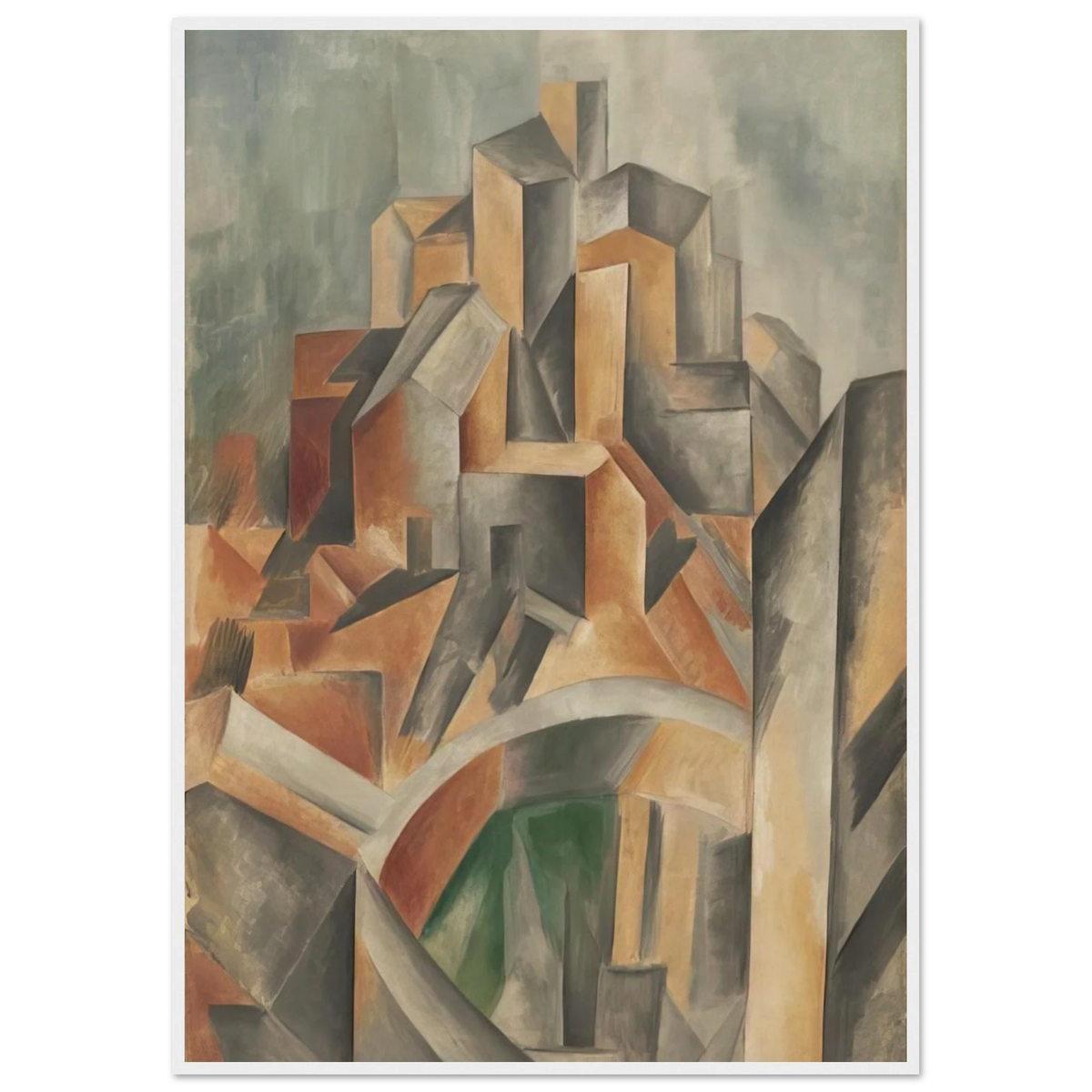 The Reservoir, Horta de Ebro Framed Poster | Pablo Picasso Framed Prints Wall Art | Pablo Picasso Shop