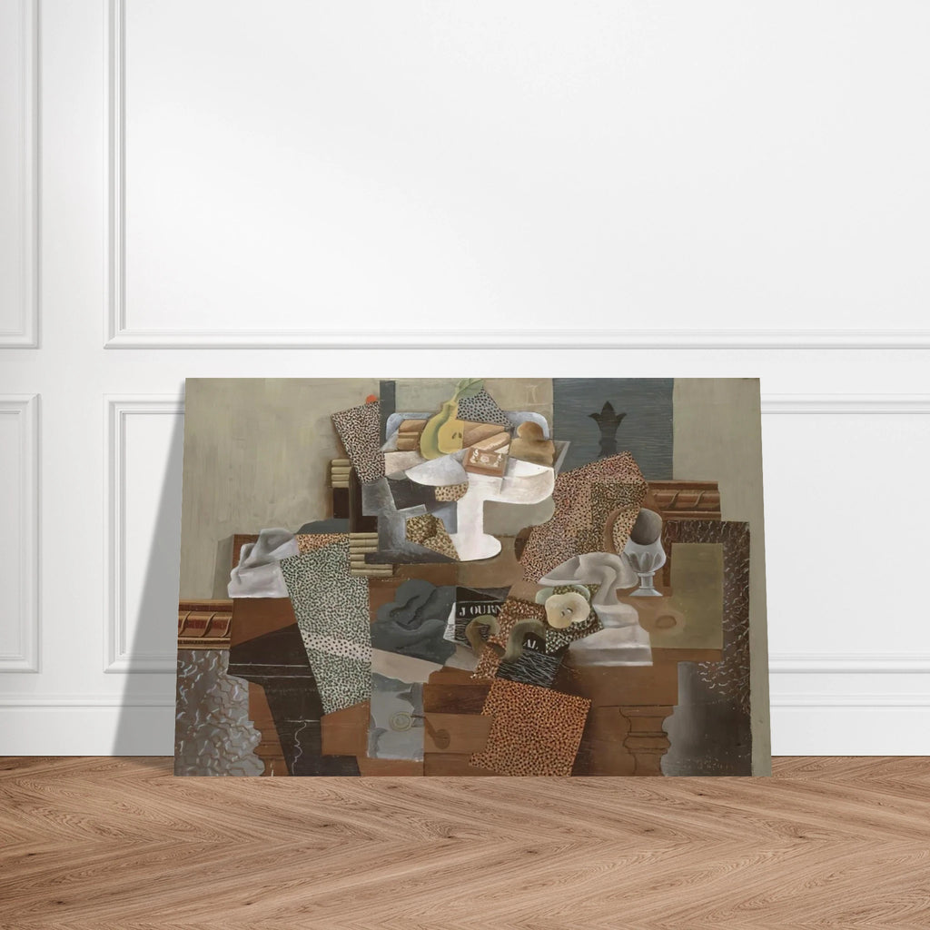 Still Life with Compote and Glass - 1914 Poster | Pablo Picasso Poster | Pablo Picasso Shop