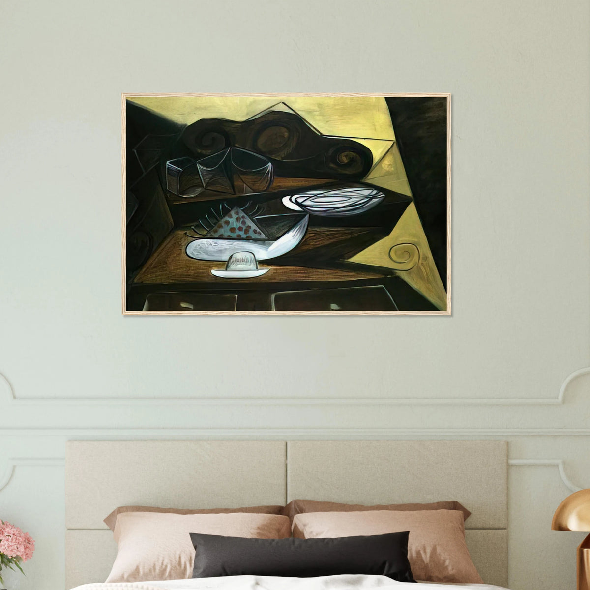 The Buffet  Catalan  Framed Poster | Pablo Picasso Framed Prints Wall Art | Pablo Picasso Shop