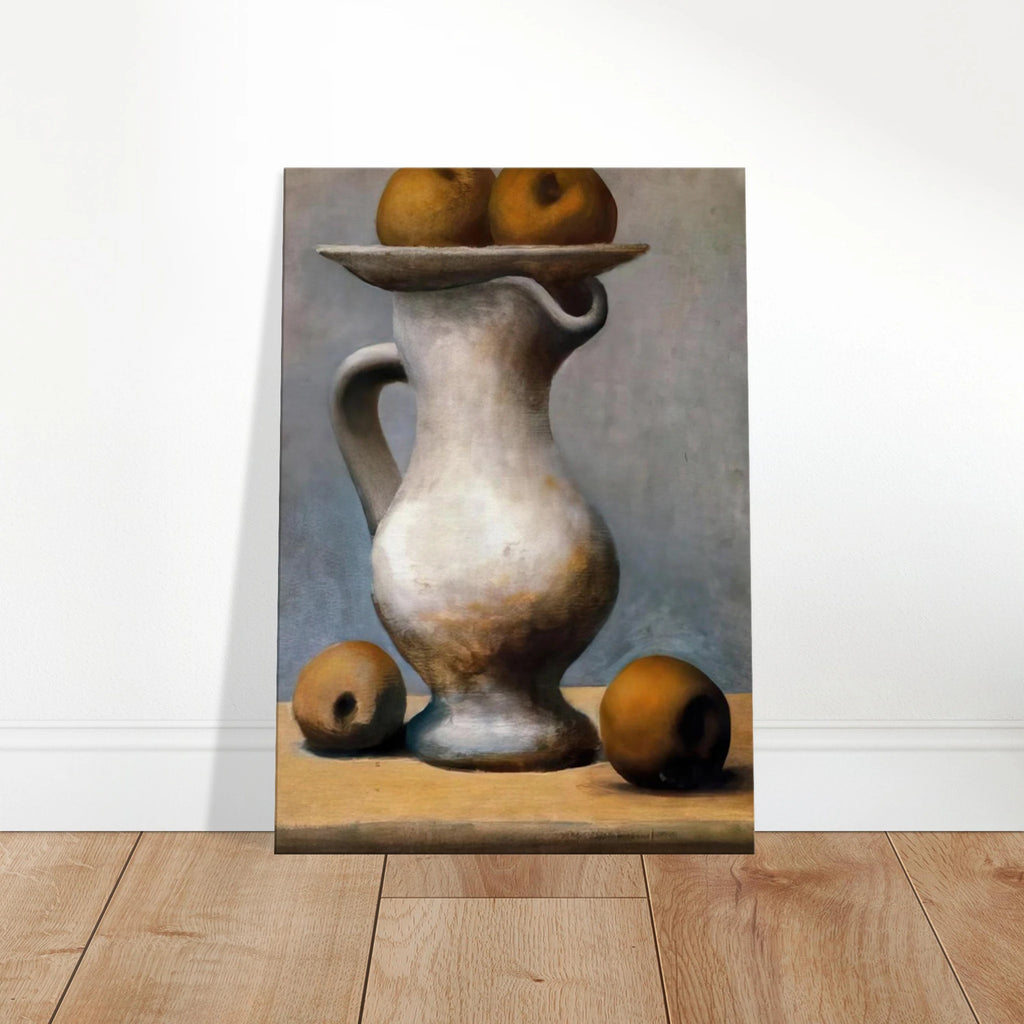Still life with pitcher and apples Canvas | Pablo Picasso Canvas | Pablo Picasso Shop