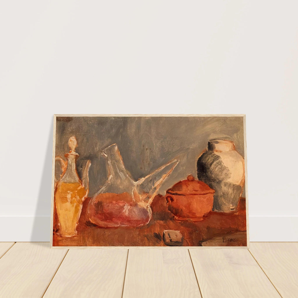 Still life with vases Framed Poster | Pablo Picasso Framed Prints Wall Art | Pablo Picasso Shop
