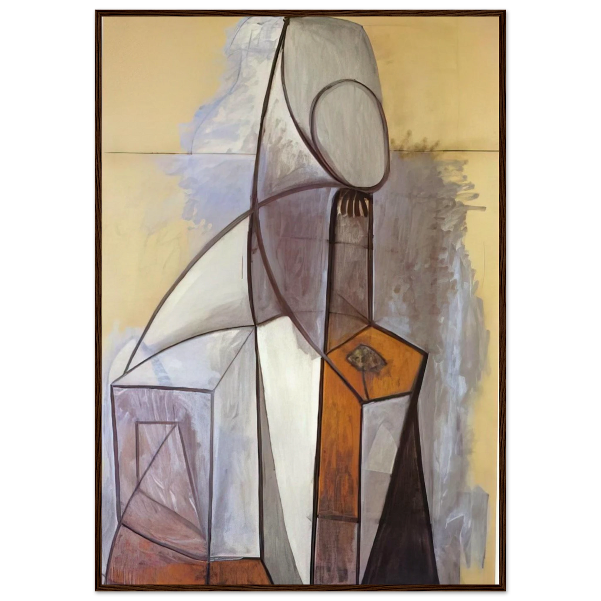 Composition - 1946 Framed Poster | Pablo Picasso Framed Prints Wall Art | Pablo Picasso Shop
