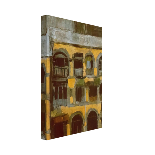A blue house Canvas | Pablo Picasso Canvas | Pablo Picasso Shop
