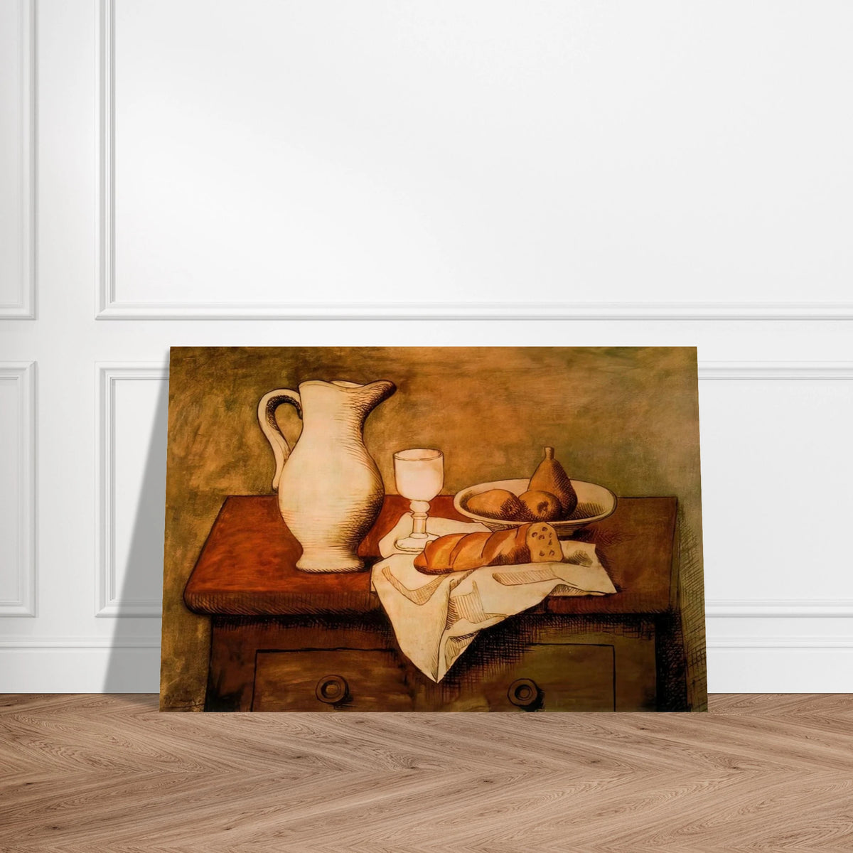 Still life with jug and bread - 1921 Poster | Pablo Picasso Poster | Pablo Picasso Shop