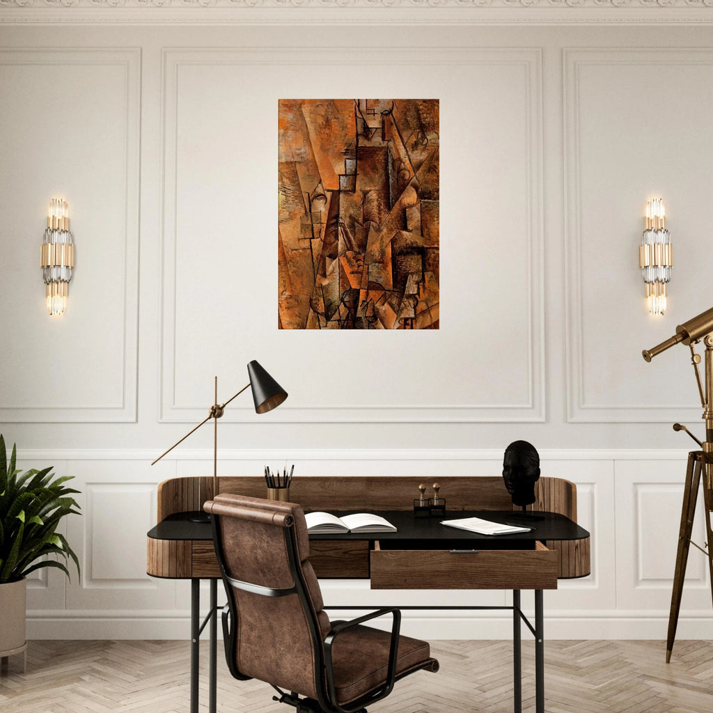 Clarinetist - 1911 Canvas | Pablo Picasso Canvas | Pablo Picasso Shop
