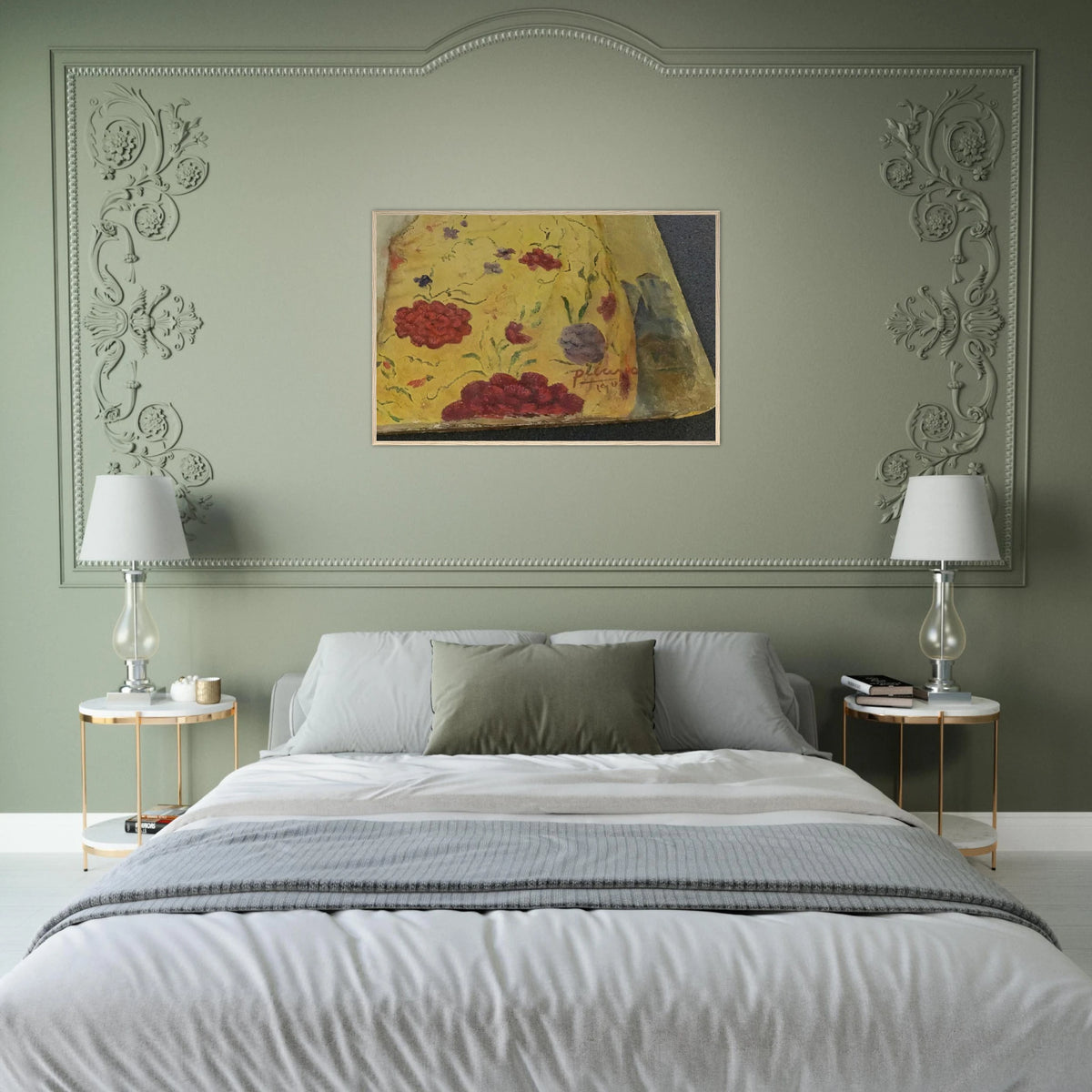 La Maja con Bandolina - 1907  Rome, Italy Framed Poster | Pablo Picasso Framed Prints Wall Art | Pablo Picasso Shop
